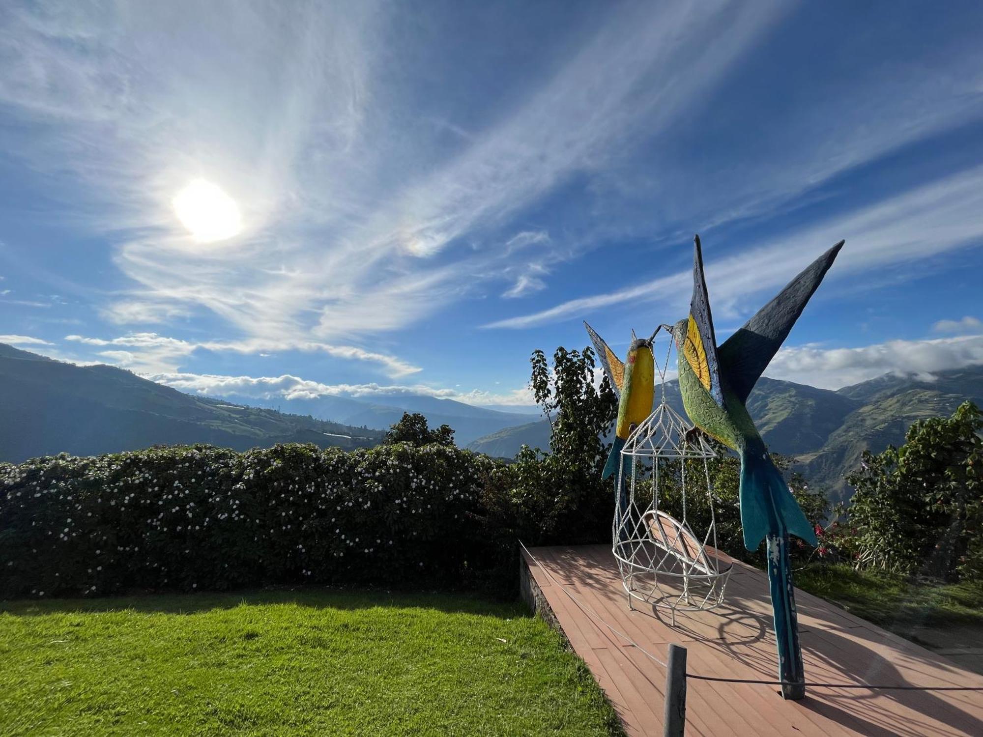 High-End Holiday Cabin - Tungurahua Hot Springs バーニョス エクステリア 写真