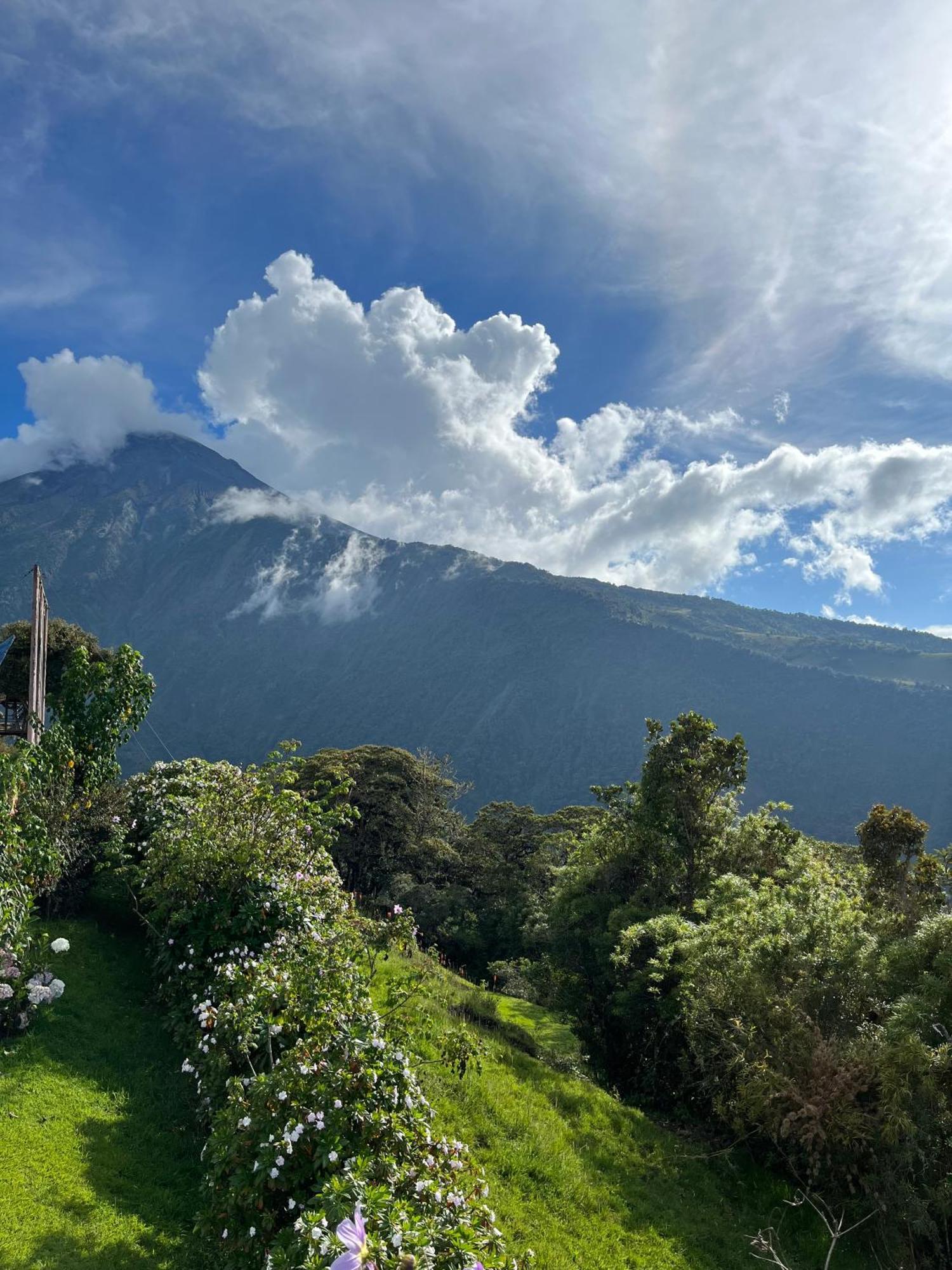 High-End Holiday Cabin - Tungurahua Hot Springs バーニョス エクステリア 写真